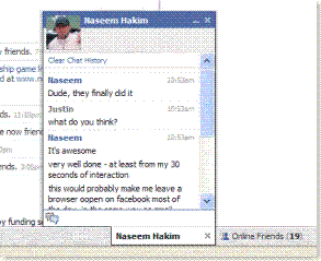 Facebook chat