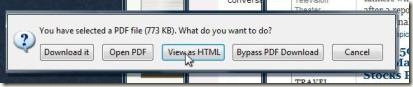PDF Download extension