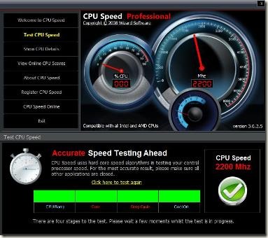 CPU Speed