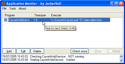 Application Monitor