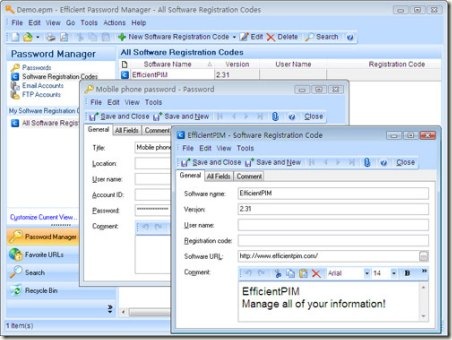 Efficient Password Manager