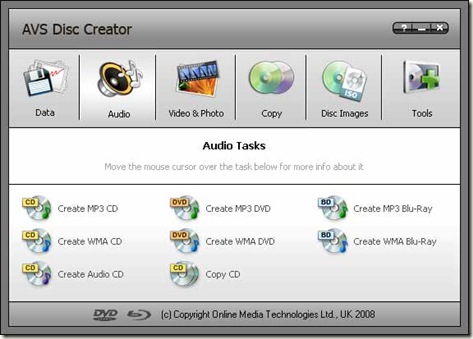 DiscCreator