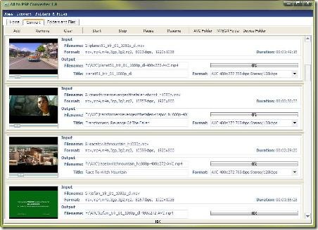 PSP converter