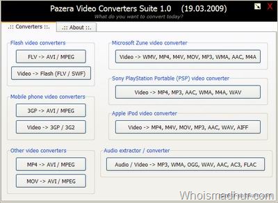 panzera video converters suite