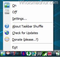 Taskbar Shuffle